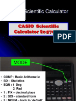 Using Scientific Calculator