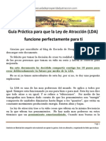 Guia Practica para Que La Ley de Atraccion Funcione Perfectamente para Ti PDF