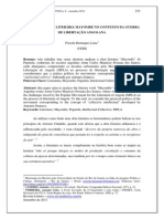 Analise Da Obra Literaria Mayombe No Contexto Da Guerra de Libertacao Angolana Priscila Henriques Lima