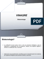 Biotecnologia y Vinagre