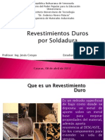 Revestimientos Duros Por Soldadura