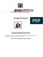 Loan Modification: Contract & Forms