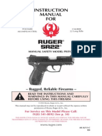 Ruger SR22: Instruction Manual FOR