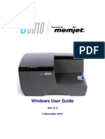 Memjet C6010 Windows UserGuide