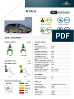 Mercedes B-Class EuroNCAP