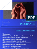 General Insurance: Manish Lotankar IV Semester