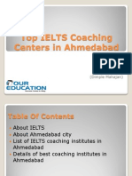 Top IELTS Coaching Centers in Ahmedabad