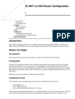 Ipsec/Gre With Nat On Ios Router Configuration Example: Document Id: 14137