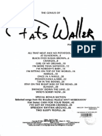  Fats Waller Pianosolos