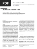 Mechanisms of Pleurodesis