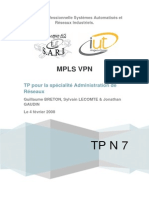 TP7 - MPLS VPN+++++