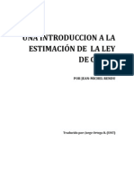 Una Introducción A La Estimación de La Ley de Corte