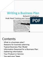 1 Writing A Business Plan