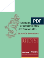 Manual Procedimientos Secundaria