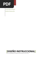 Plantilla para Diseño Instruccional