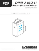 CDR 27038 RS485 JBus-ModBus