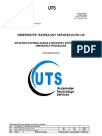 Uts-Eng-pro-081 - c2 Air Diving System Lars Operational and Emergency Proc...