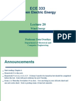 Green Electric Energy Lecture 20