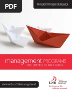 Management Programs Brochure