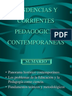 Tendencias Pedagogicas