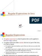 Regular Expressions in Java