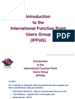 To The International Function Point Users Group (Ifpug)