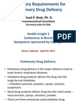 Pulmonary Delivery