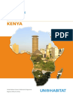 UN-Habitat Country Programme Document - Kenya