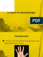 La Mano en Reumatología