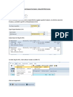 Create Request For Quote Using SAP RFQ Format