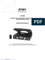 Jta450 Manual