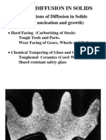 Lecture On Diffusion in Solids