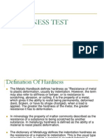 Hardness Test (For Materials)