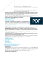 Classification of Financial Ratios