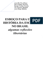 Esboco para Uma Historia Da Escola No Brasil