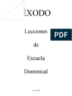 Exodo - 78 Lecciones de Escuela Dominical