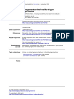 Finger/thumb Management and Referral For Trigger: Data Supplement References