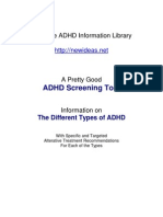 ADHD Screening Test PDF