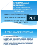 Derecho Administrativo Exposicion