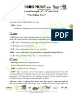 Program Lousã/Portugal - 6 - 9 June 2014 "The Golden Corn" 6 June