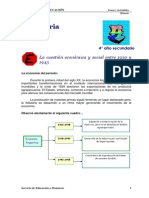 HISTORIA 4° AÑO-La Cuestion Economica y Social Entre 1930 y 1943 PDF