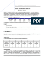 Enunciados Valuación de Empresas