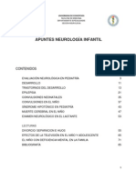 Apuntes Neurología Infantil 2012