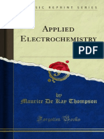 Applied Electrochemistry 1000241233 PDF