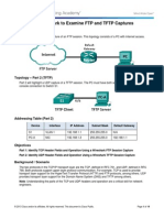 7.2.4.3 Lab - Using Wireshark To Examine FTP and TFTP Captures