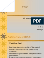 Overview of RTOS