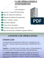 1 - Logistica de Operaciones y Mantenimiento