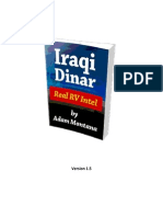 Iraqi Dinar Real RV Intel by Adam Montana V 1.5