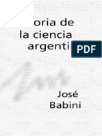 Babini Jose - Historia de La Ciencia Argentina (PDF)