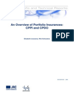 An Overview of Portfolio Insurances: Cppi and Cpdo: Elisabeth Joossens, Wim Schoutens